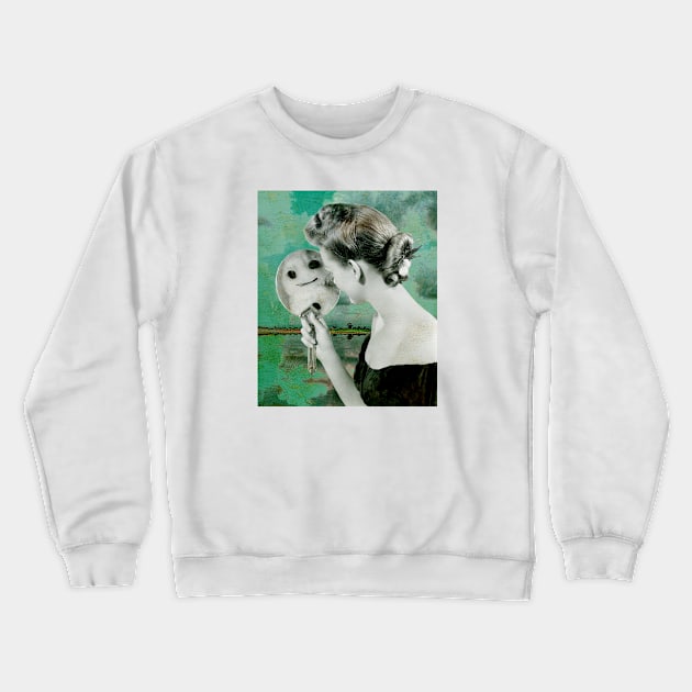 Snow White Crewneck Sweatshirt by mintchocollage